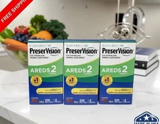 Pack of 3| Preservision AREDS 2 / 210 Count Eye Vitamin Mini Soft gels exp 2027