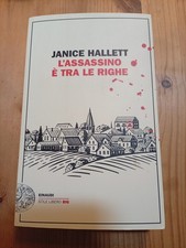 L'ASSASSINO E' TRA LE RIGHE di J HALLETT ed EINAUDI