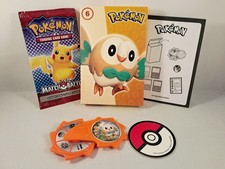2022 McDonalds Happy Meal Toys Pokemon Match Battle Booster Card Pack Set Box 6