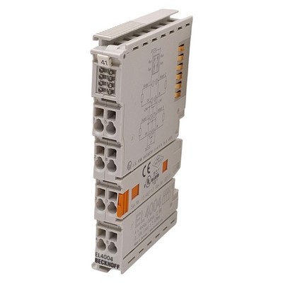 Beckhoff EL4004 EtherCAT Terminal, 4-Channel Analog Output, 0-10V, 12-bit