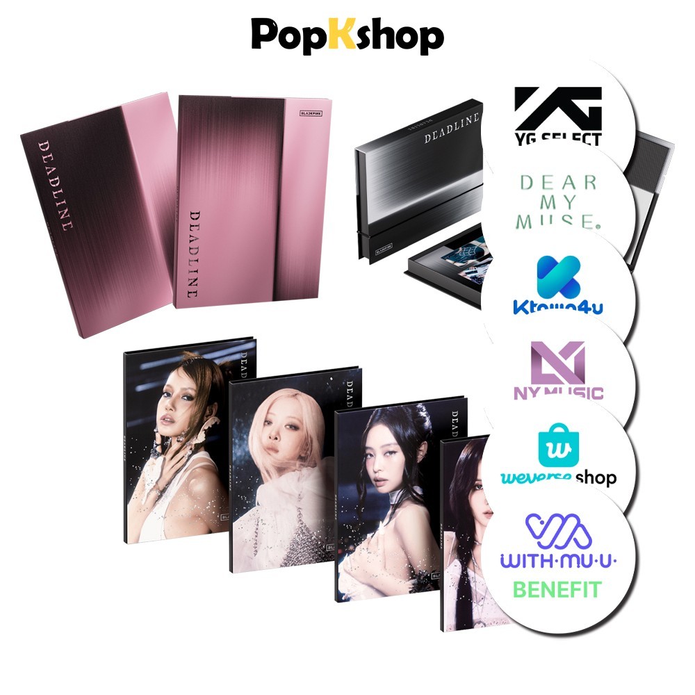 POB] BLACKPINK 3rd Mini Album [ DEADLINE ] STANDARD / GRAY