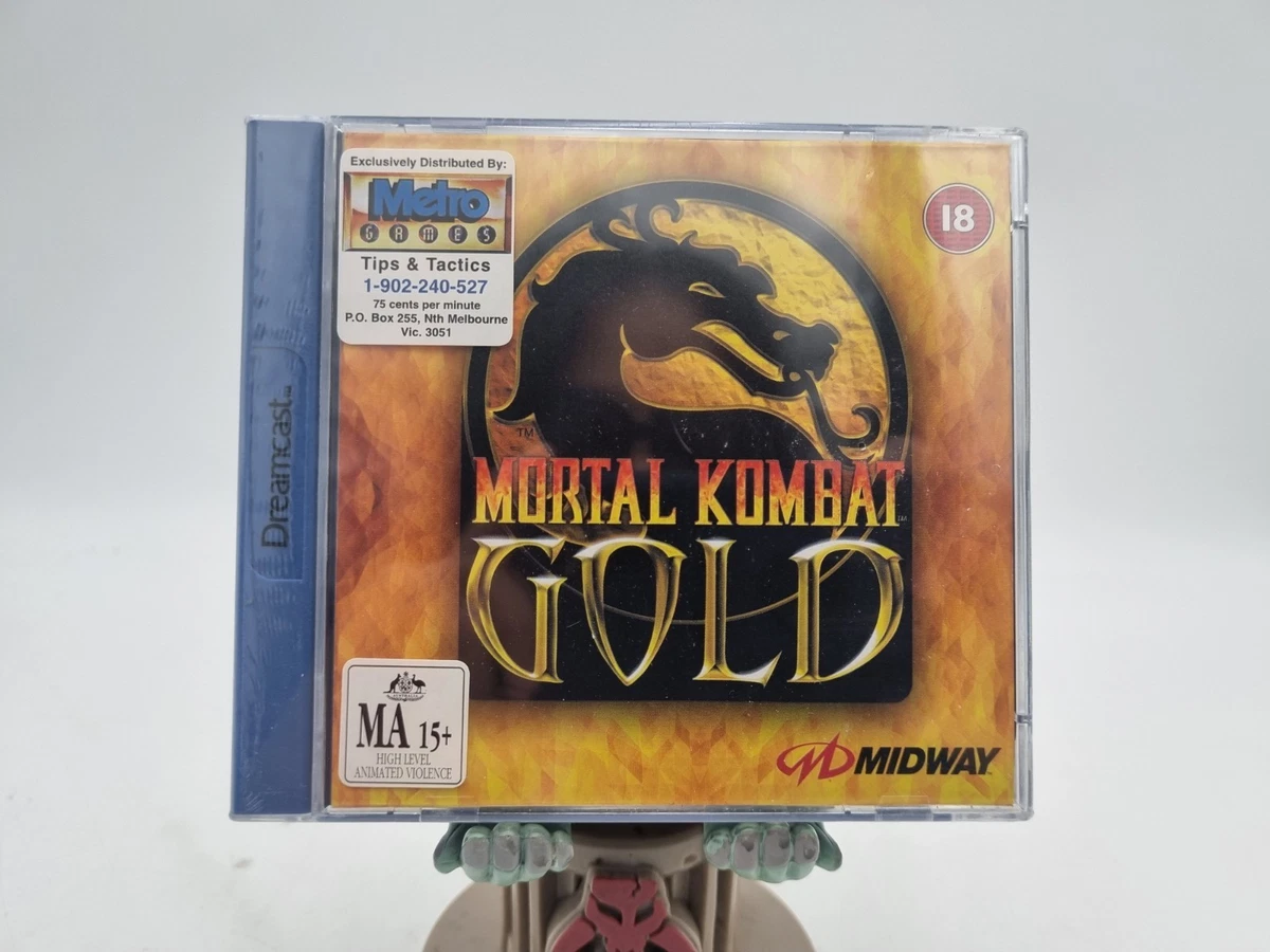 Mortal Kombat Sega Dreamcast Gold Fighting Video Games for sale | eBay