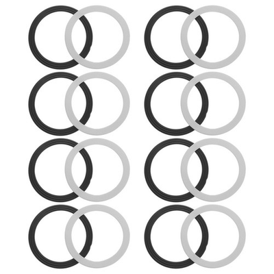 #ad 8 Pairs Kitchen Sink Washer Replacement Plumbing Seal Pipe Gaskets Bathroom $16.90