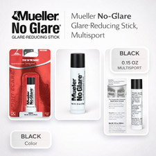 Eye Black Stick Mueller No Glare Sports Glare Reducing Black 0.15oz