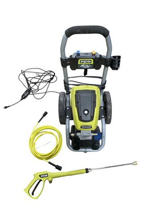 #ad RYOBI RY142500 2500 PSI 1.2 GPM Pressure Washer Dirty No Power Nozzle $188.99
