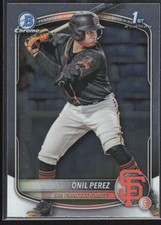 2025 Bowman #BCP-134 Onil Perez Chrome Prospects San Francisco Giants 1st