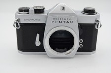 Pentax Spotmatic Honeywell M42 Mount 35mm Camera Body, Chrome Made in Japan