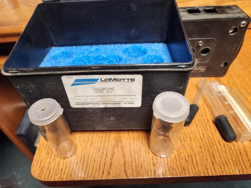 LaMotte Chlorine Test Kit. 
