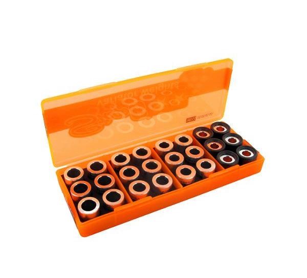 Galets réglables Stage 6 19x15.5mm de 2.5g à 4g pour variateur de scooter