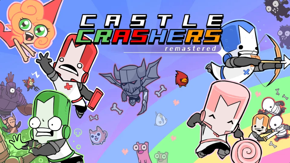 Castle Crashers Remastered | Stickers + Manual Nintendo Switch Brand New Sealed - Image 3 of 4