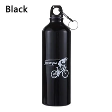 Aluminum Alloy 750ml Bicycle Water Bottle Food Grade Sports Fitness Running