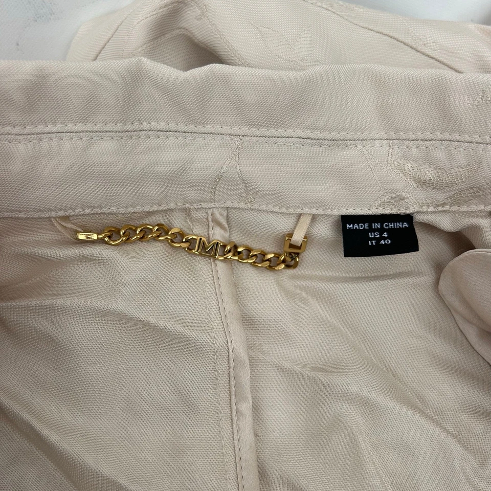 Nuevo Blazer Traje Marciano By Guess Whitney Cinturón Marfil Dreamy Moon 4 Floral 40  Foto 4 de 4