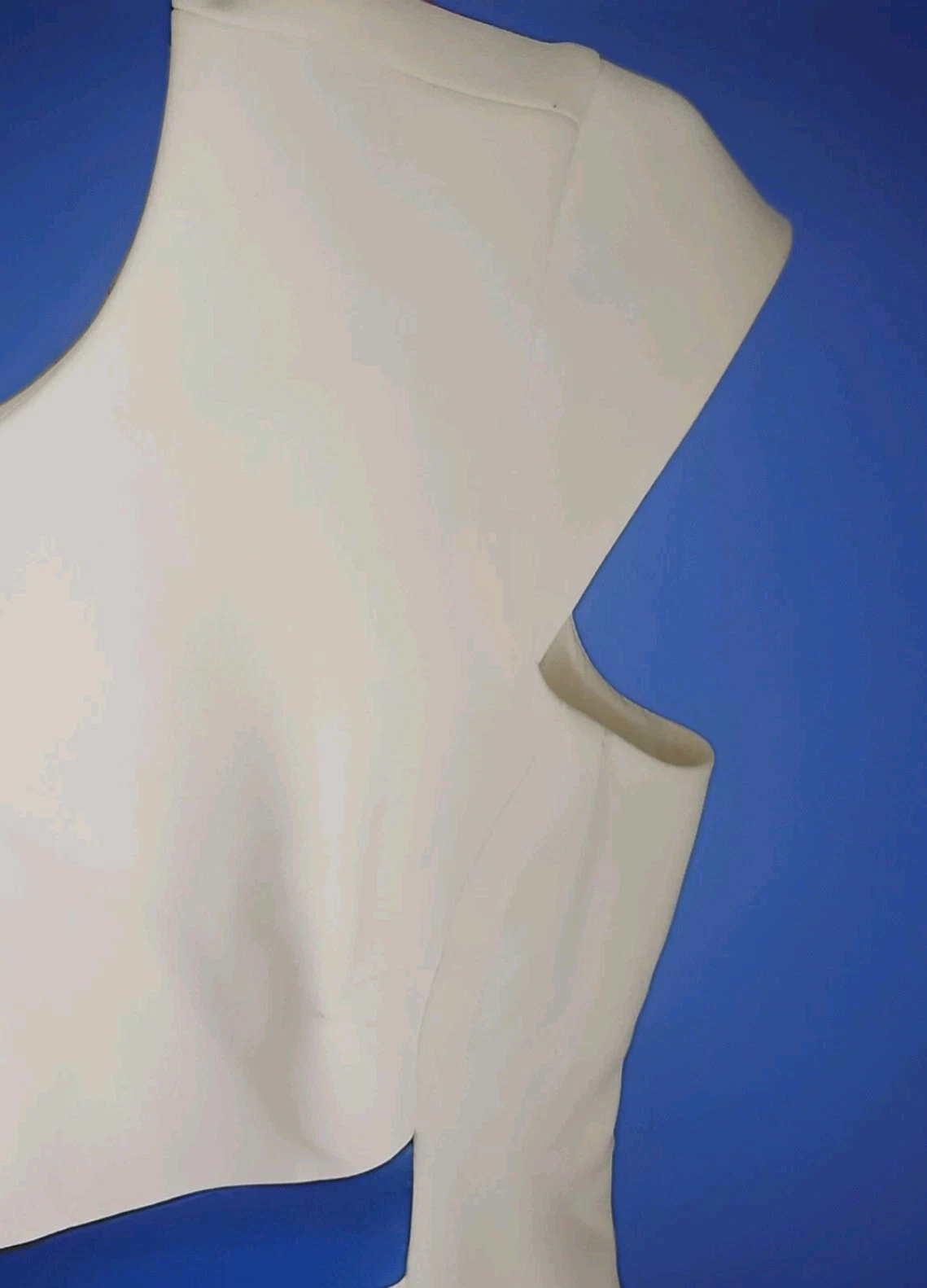 KATE SPADE NEW YORK fodera argento cappuccio manica foderata taglia 2 bianco righe blu