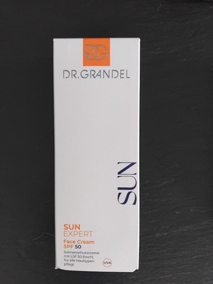 DR.GRANDEL SUN  EXPERT FACE CREAM SPF 50 SONNENSCHUTZCREME LSF 50 (hoch) 1 Pack.