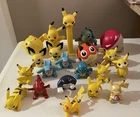 Vintage Pokémon Tomy Figures Toy Lot 1999 Surfing Pikachu Rares Collectibles