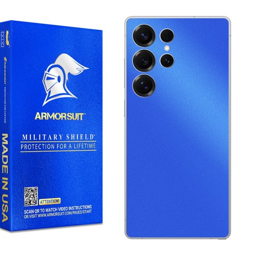 Armorsuit Vinyl Skin Wrap Film for Samsung Galaxy S25 Ultra-Back Only (USA) - Picture 6 of 50