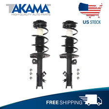 2 pcs TAKAMA Complete Front Strut Coil Spring Set Kit For 08-12 NISSAN ROGUE 2WD