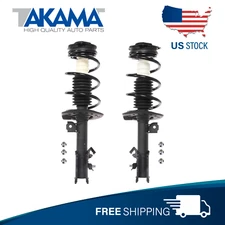 2 pcs TAKAMA Complete Front Strut Coil Spring Set Kit For 08-12 NISSAN ROGUE 2WD