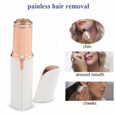 Mini Épilateur Électrique Visage Indolore Et Sécurisé - Pour Cou Et Jambes Aussi