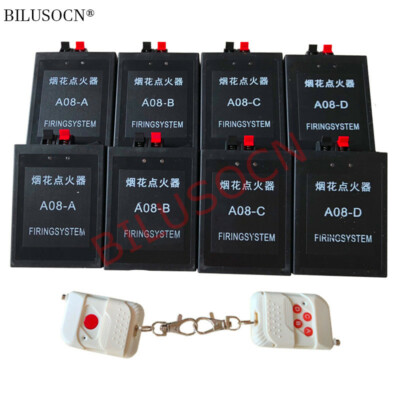 8 Cue Wireless Fireworks firing system  wedding stage  Remote system pyrotechnic