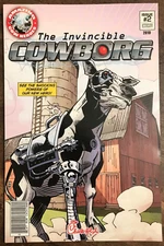 Amazing Cow Heroes Vol 1 #2 The Invincible Cowborg Chick Fil A Exclusive 2010