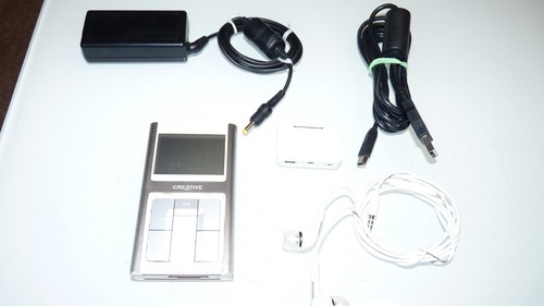Reproductor multimedia digital Creative Zen elegante Photo 20 GB (blanco/plateado) - Imagen 3 de 23