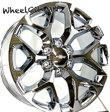 20 Snowflake Chrome Oe Replica 5668 Wheels Fits 2020 Chevy Silverado 1500 6x5.5