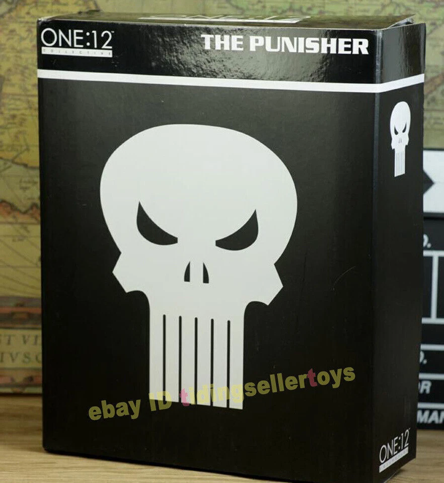 1/12 Scale Mezco The Punisher Frank Collect 6" Action Figure Model Toys - Image 4 of 4