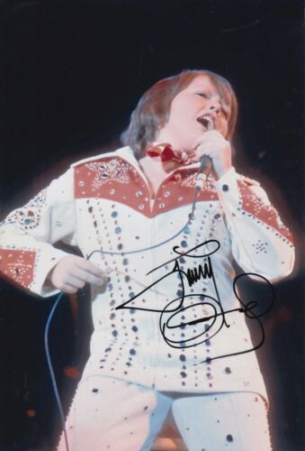 Jimmy Osmond Hand Signed 12x8 Photo - The Osmonds - Music Autograph 3. - Picture 1 of 1