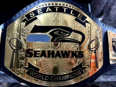 SEATTLE SEAHAWKS Super Bowl NFL Championship Belt Adult Brand New 4mm | eBay
