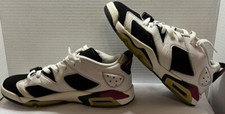 Nike Air Youth Size 7Y Jordan 6 Retro Low GG Fuchsia 768878-107