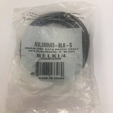 Belkin CAT6 Snagless Patch Cable 3 L Black A3...