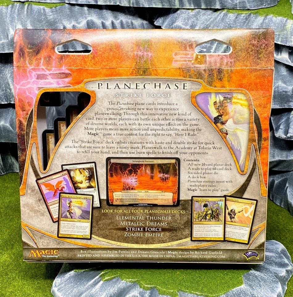 Magic: The Gathering Planechase (2009) - Strike Force - Sealed w/Box Damage - Image 4 of 4