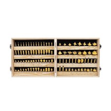 MNA Router Bits Set 1/4 Inch Shank 100 Piece Set