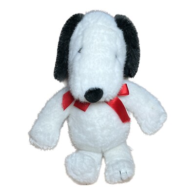 Stofftier 38cm Snoopy Groß Vintage Peanuts United Feature Rare Plüsch Figur