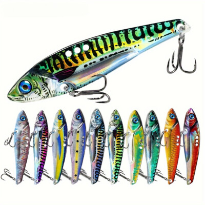 10pcs 3D Print Metal Vib Fishing Lure Spinner Spoon Bait Bass Pike Perch Trout | eBay 10pcs 3D Print Metal Vib Fishing Lure Spinner Spoon Bait Bass Pike Perch Trout | eBay