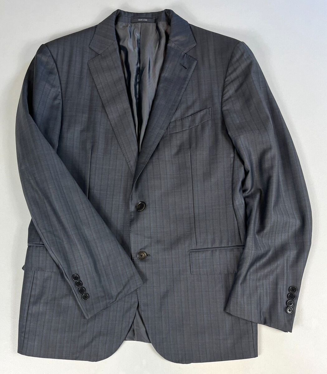 Ermenegildo Zegna Trofeo Wool Sport Coat Jacket Check Sz IT Ermenegildo Zegna Trofeo Wool Sport Coat Jacket Check Sz IT