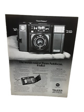 1984 Minolta Talker Camera It Talks Original Print Ad vintge 80s