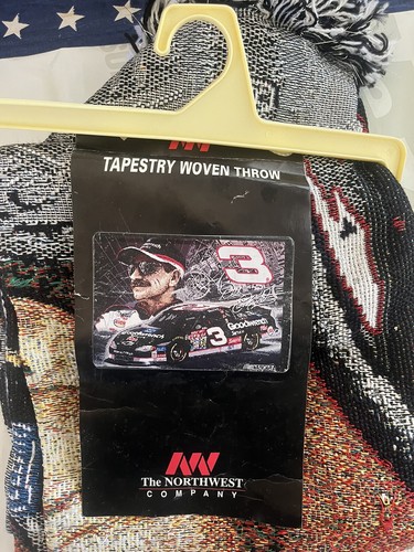 Dale Earnhardt nascar throw blanket Brand New - Picture 2 of 3