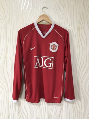 RONALDO 7 赤 シャツ 2006/2007 2006-07 Manchester United Home Shirt Ronaldo #7 - 10/10 - (S)