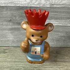 VINTAGE GERMAN TOY BEAR RUBBER DOLL - 750 Jahre BERLIN 1237-1987 SOUVENIR