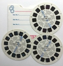 View Master Barbie Around the World Trip 3 Reel Set 1965 Rare