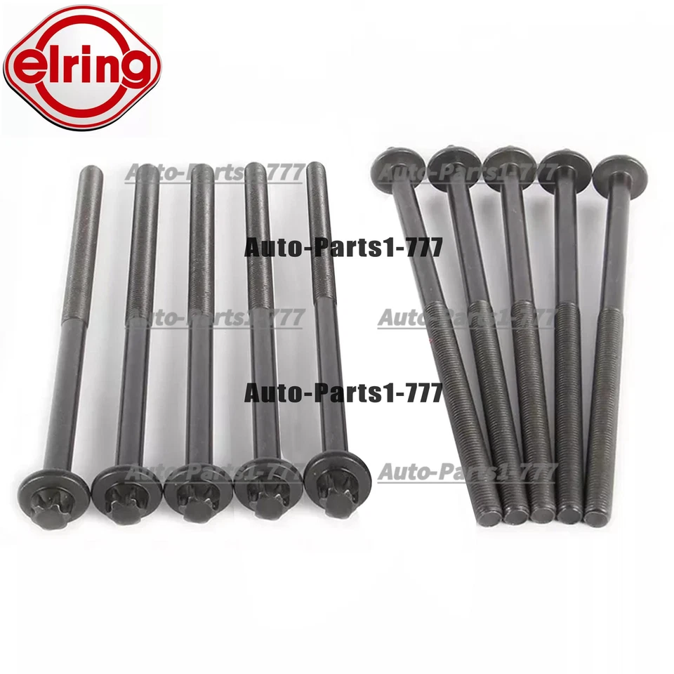 6510160369 Kit de pernos de culata 10*ELRING apto para Mercedes Benz E250 GLK250 Foto 2 de 4