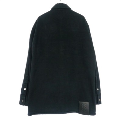 Raf Simons 20SS Slim Fit Denim Shirt Long Sleeve M Black 201-242 