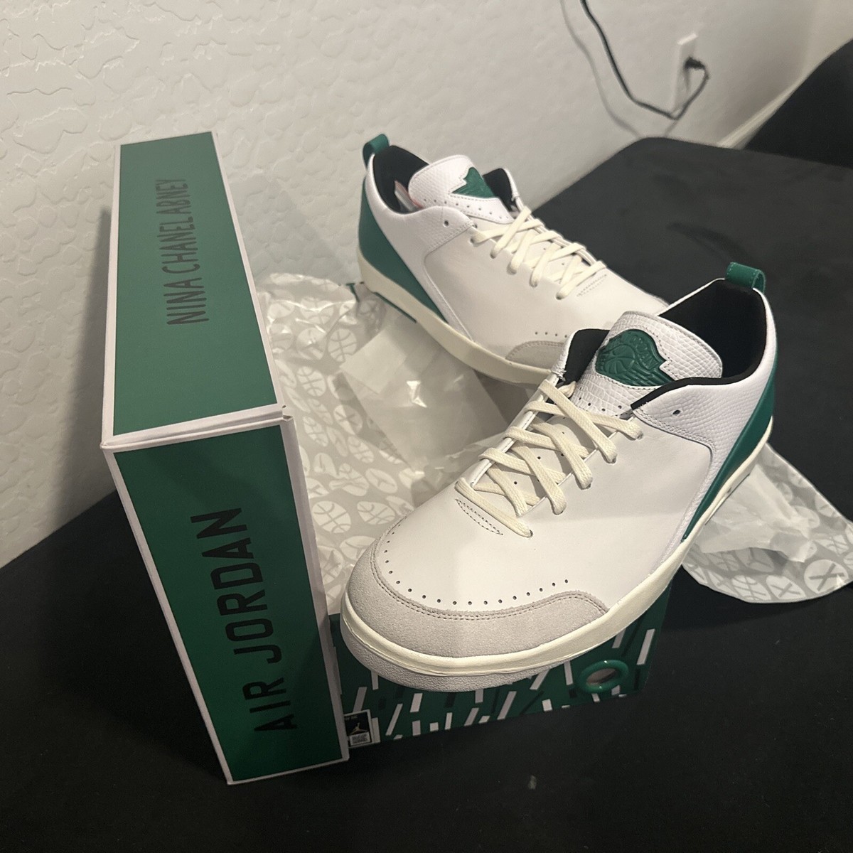 Size 13 - Jordan 2 Retro Low SE X Nina Chanel Abney White 2022 | eBay