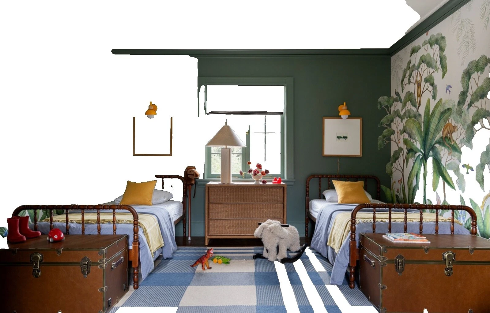 Camas Vintage/Retro de Madera y cabeceras