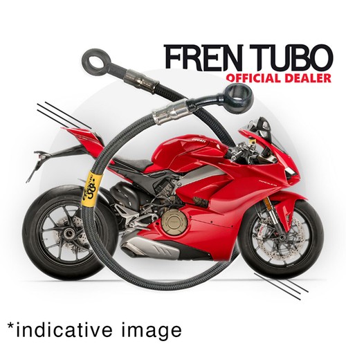 Kit tubi freno in treccia Frentubo Tipo 1 acciaio Suzuki SV650 2003-2007 - Imagen 2 de 7