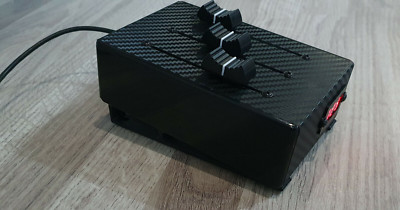 USB und DIN MIDI Controller 3 Fader programmierbar cc mit Expression Pedal Eingang