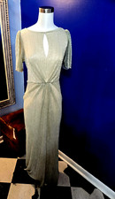 Adrianna Papell Gold sparkle Dress S:2