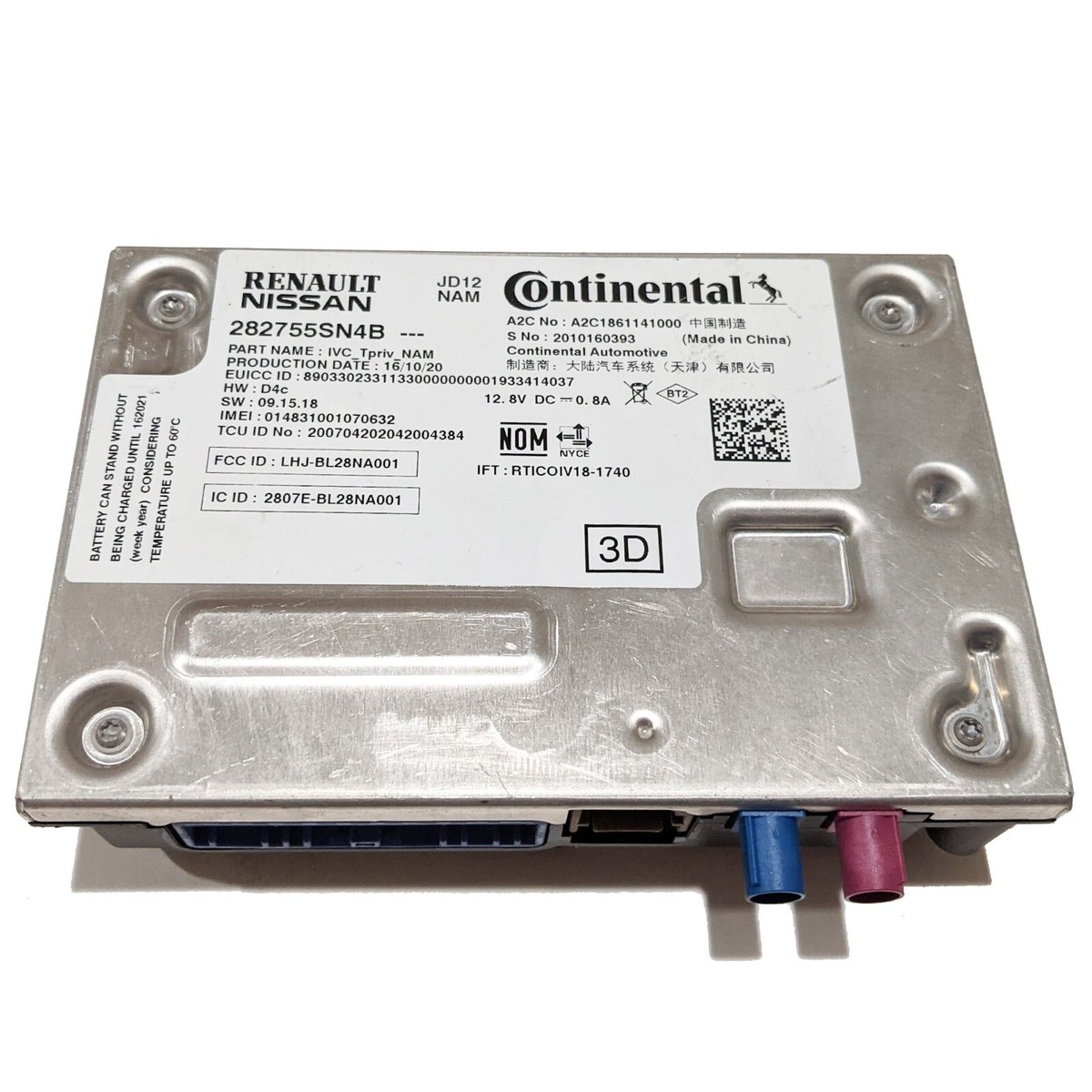 OEM Telematics Communication Control Module Nissan Titan